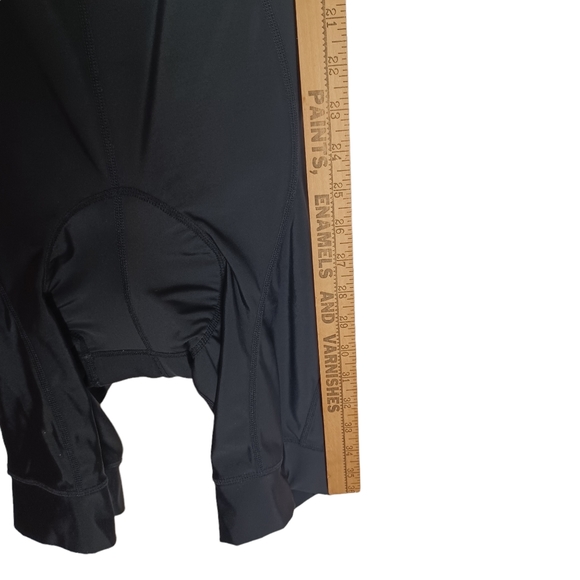 PERFORMANCE White Black One Piece Cycling Sleeveless Romper Large - Picture 4 of 9